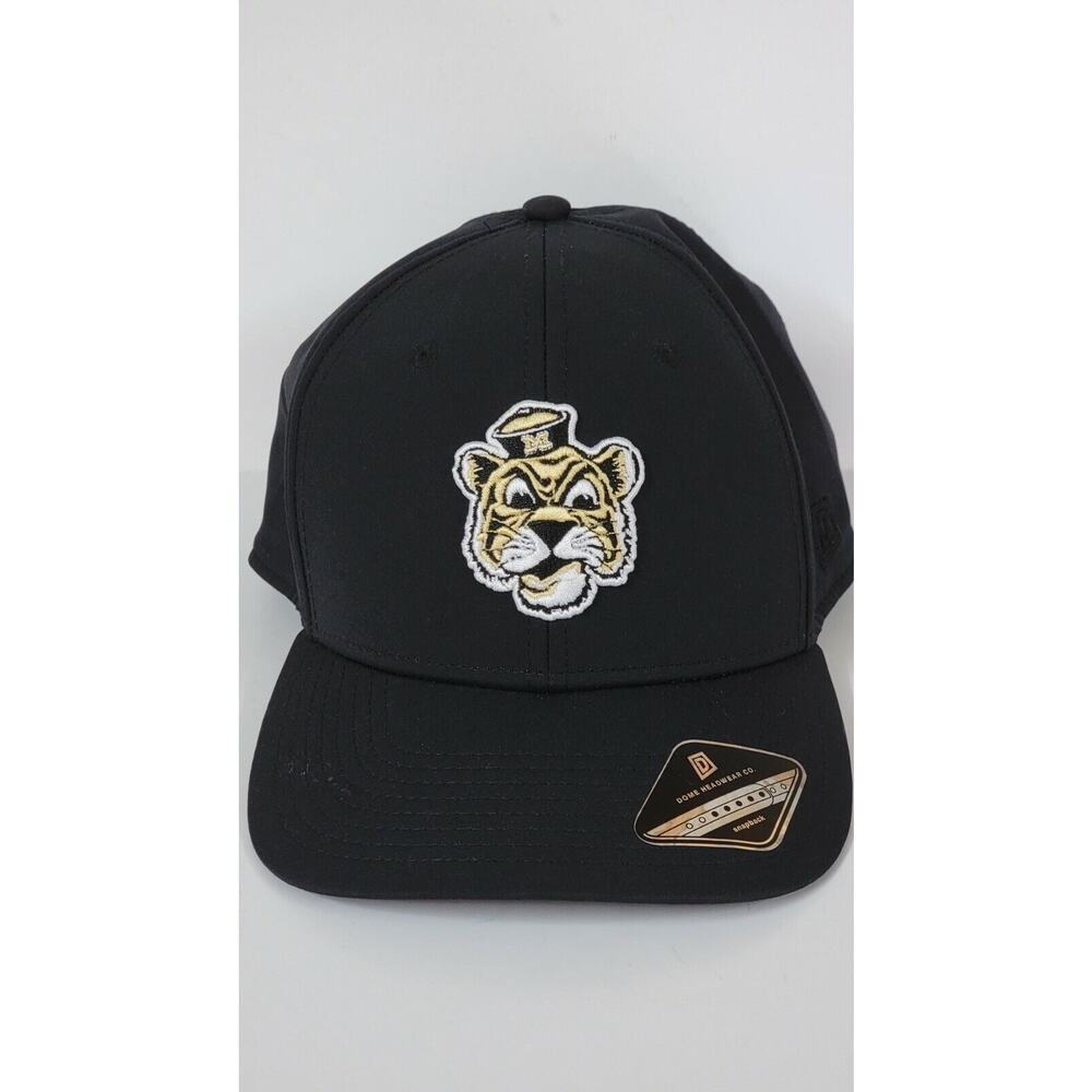 MIZZOU Tigers Trucker Baseball Hat Cap Black Gold Snapback Dome Headwear